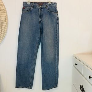 Cremieux Relaxed fit Distressed Denim Jeans Medium Wash